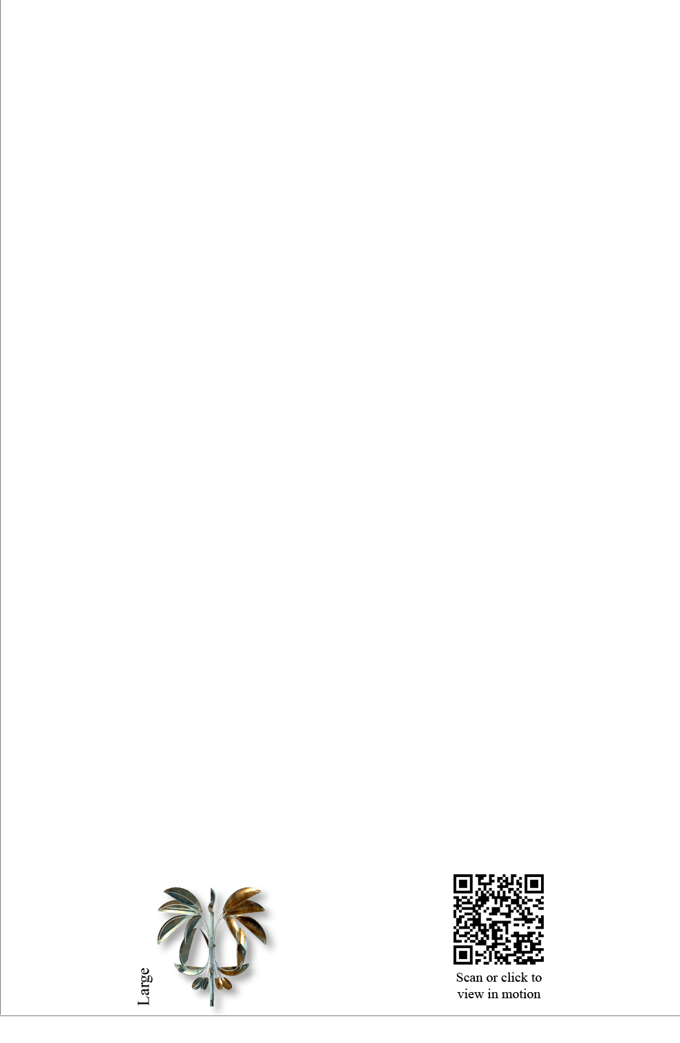 Scan or click to view in motion,Larg