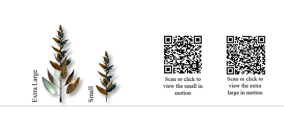 Scan or click to view the extra large in motion,Scan or click to view the small in motion,Small,Extra Larg