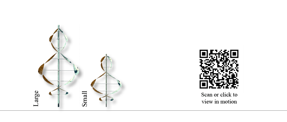 Scan or click to view in motion,Small,Larg