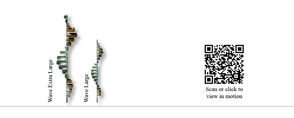 Scan or click to view in motion,Wave Large,Wave Extra Larg