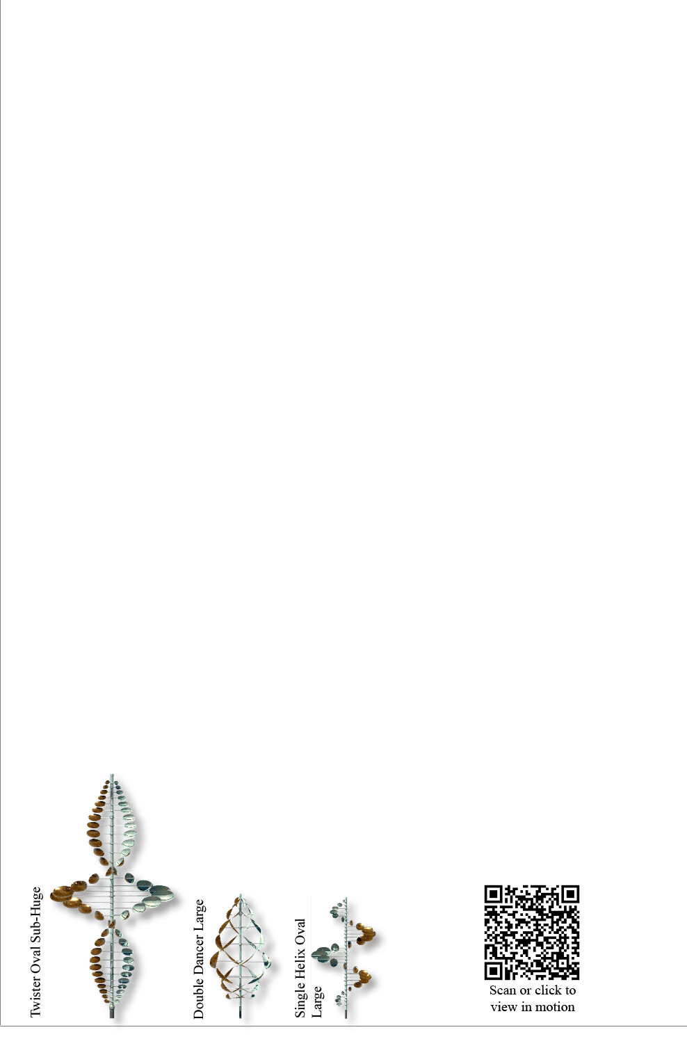 Scan or click to view in motion,Single Helix Oval Large,Double Dancer Large,Twister Oval Sub Hug