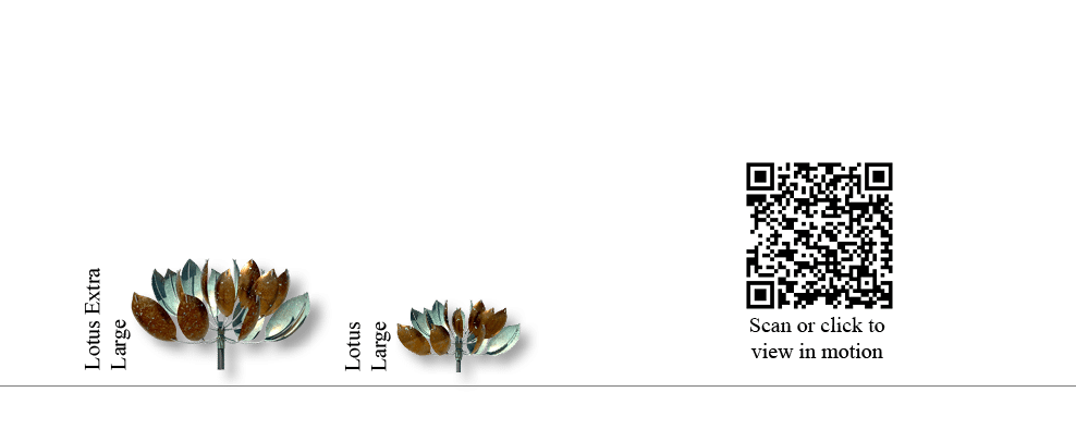 Scan or click to view in motion,Lotus Large,Lotus Extra Larg