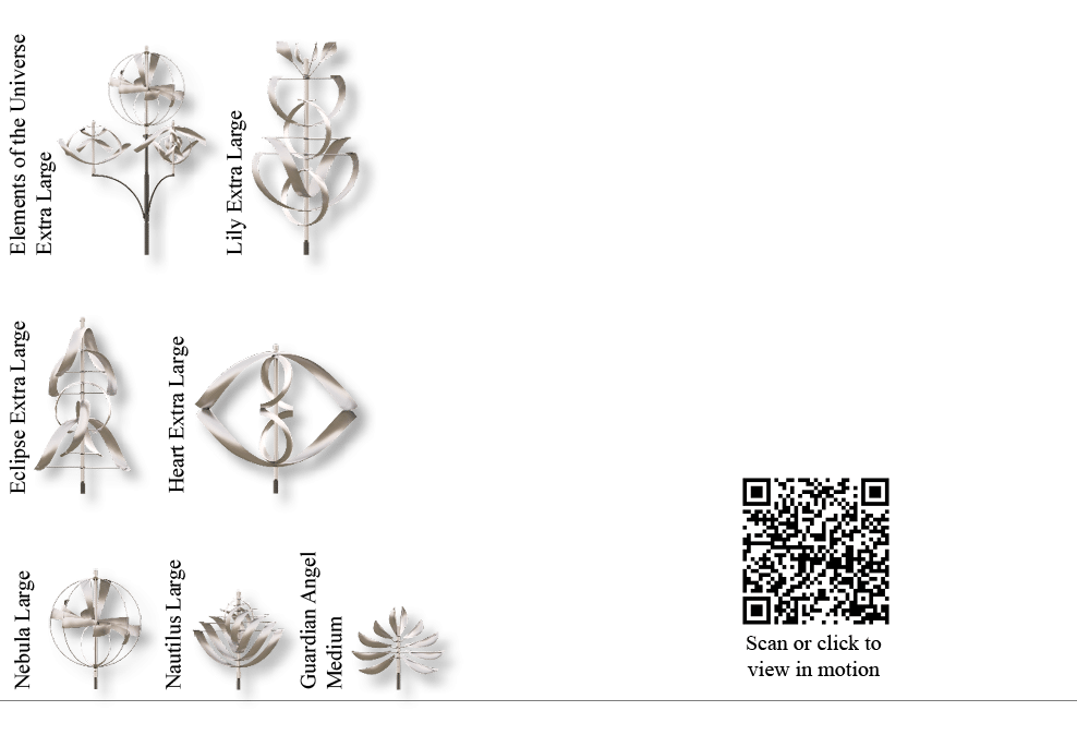 Scan or click to view in motion,Guardian Angel Medium,Nautilus Large,Nebula Large,Heart Extra Large,Eclipse Extra Lar...