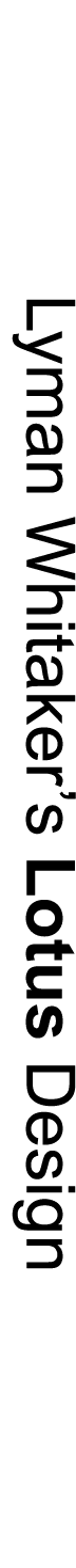 Lyman Whitaker’s Lotus Design