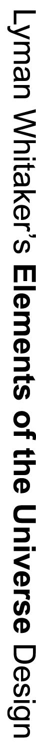 Lyman Whitaker’s Elements of the Universe Design