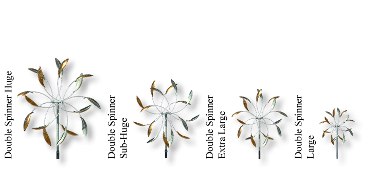 Double Spinner Large,Double Spinner Extra Large,Double Spinner Sub Huge,Double Spinner Hug