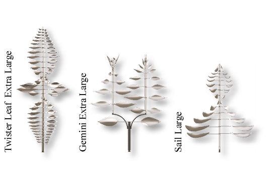 Twister Leaf Extra Large,Sail Large,Gemini Extra Larg