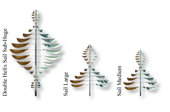 Sail Medium,Sail Large,Double Helix Sail Sub Hug