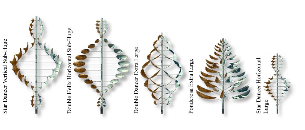Star Dancer Horizontal Large,Double Dancer Extra Large,Ponderosa Extra Large,Double Helix Horizontal Sub Huge,Star Da...